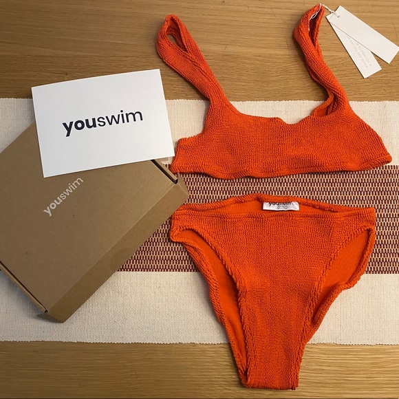 YouSwim Aplomb Standard Bikini OS Tangerine - Picture 1 of 5